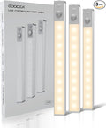 GOODEA 3 Pack Led Under Cabinet Lights Wireless, 7’’ Rechargeable Motion Sensor by Goodea