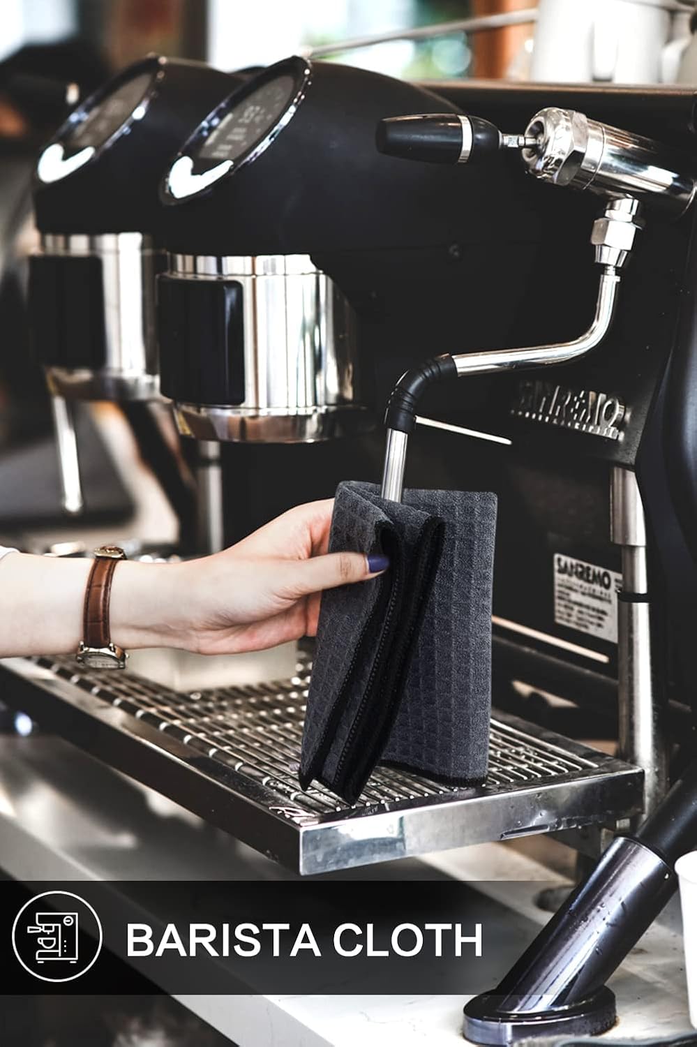 KinHwa Dish Cloths for Washing Dishes Kitchen Towels Microfiber Dish Towels for Kitchen Dish Towels Absorbent 8inch x 8inch 6 Pack (Gray, 12in x 12in 6 PC)