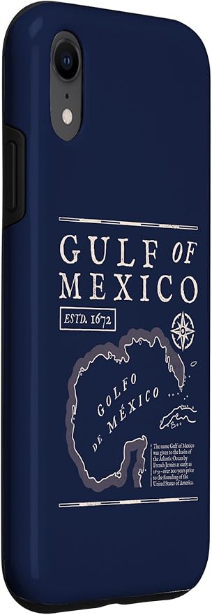 Gulf of Mexico 1672 Historic Map Case - Image 3