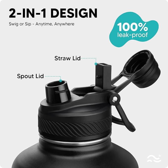 Swigina 64 oz Insulated Water Bottle - Image 2