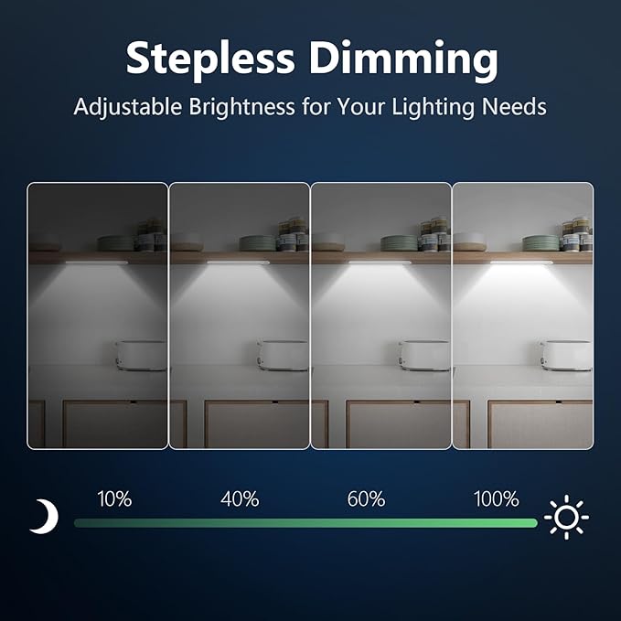 RUIKORING Under Cabinet Lighting, 3 Colors, Motion Sensor Light Indoor - Image 7