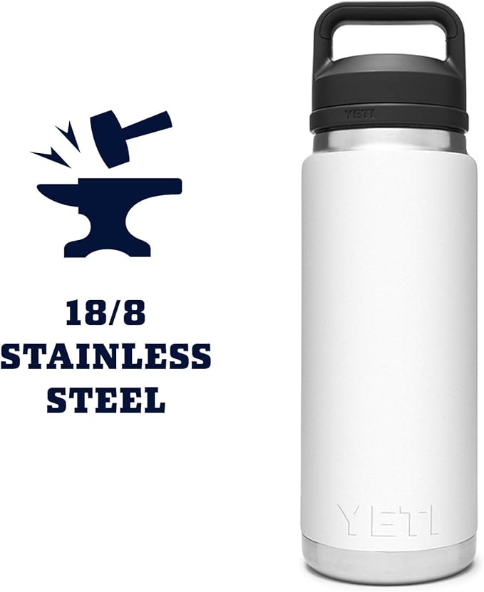 YETI Rambler 26 oz Bottle, Vacuum Insulated, Stainless Steel - Image 6