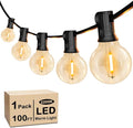 VerRon 100FT LED G40 Globe String Lights, Waterproof Shatterproof Outdoor Patio by WelcometoVerRon