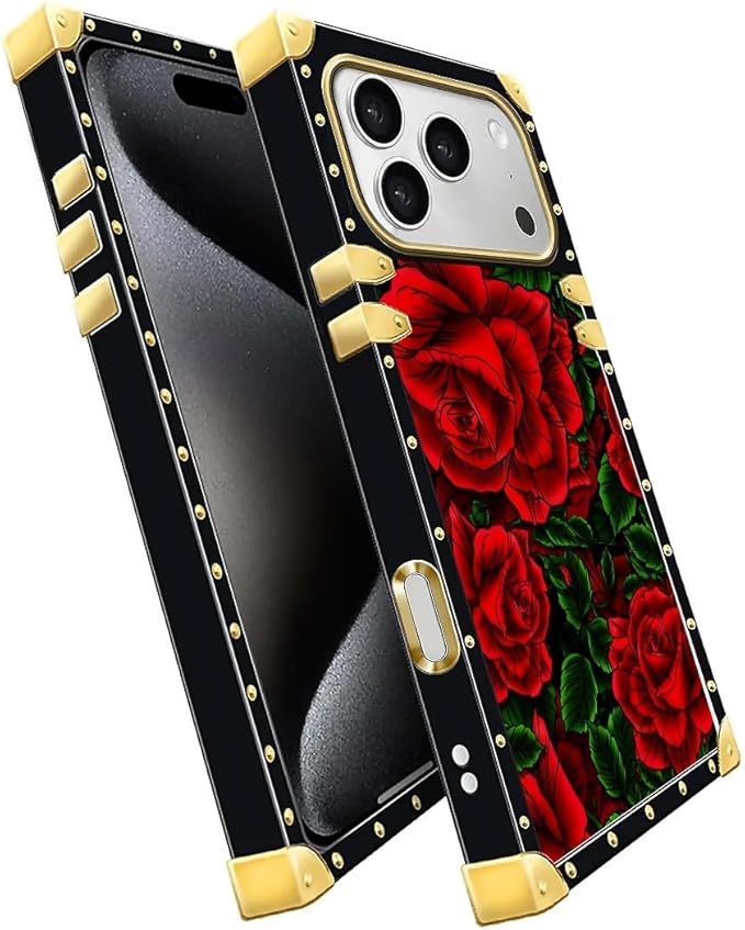 for iPhone 17 Pro Case Luxury Golden Decoration - Image 3