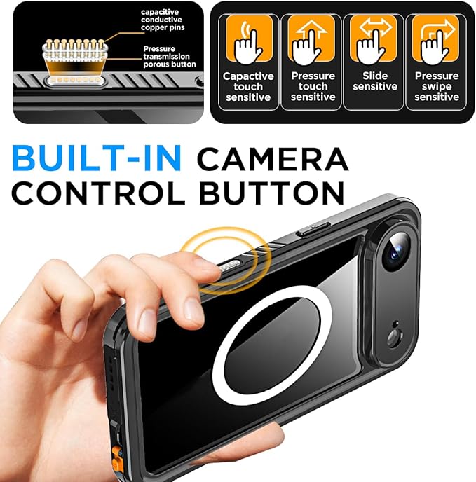 AICase for iPhone Air Case Waterproof Clear - Image 7