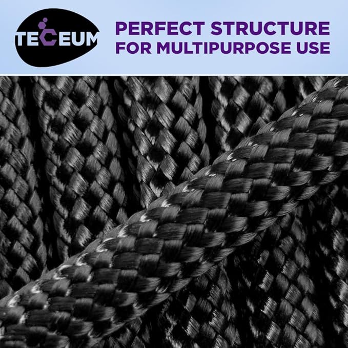 TECEUM 5/32" Paracord Rope 1000 – 1000ft / 200ft / 100ft / 50ft – Tactical - Image 7