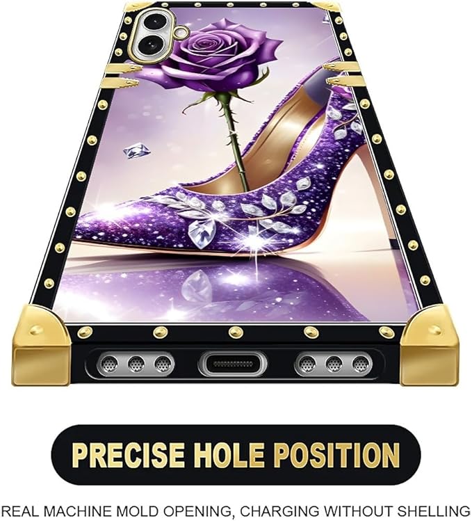 for iPhone 17 Case Luxury Golden Decoration - Image 5