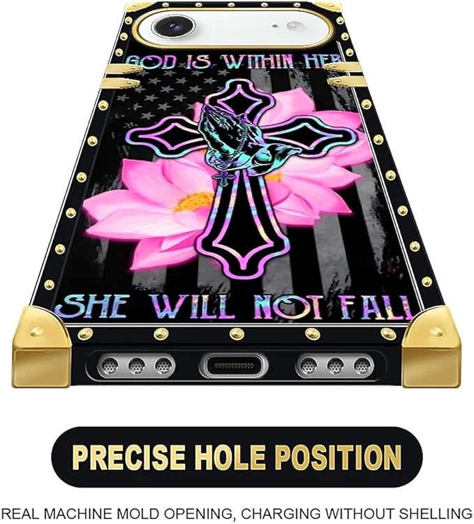 for iPhone 17 Air Case Luxury Golden Decoration - Image 5