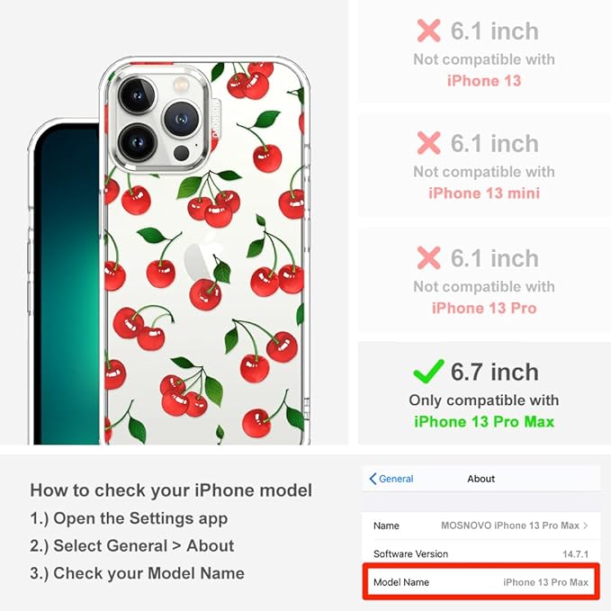 MOSNOVO Case for iPhone 13 Pro Max - Image 2