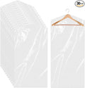 30 Pcs Clear Garment Cover 47 Inch Plastic Garment Bags by Sliverdew