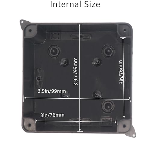 Junction Box, Reserved Holes Electrical Boxes Waterproof IP65 ABS Plastic - Image 5