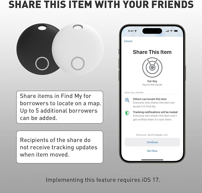 Air Tracker Tags, Smart Bluetooth Tracker, Compatible - Image 6