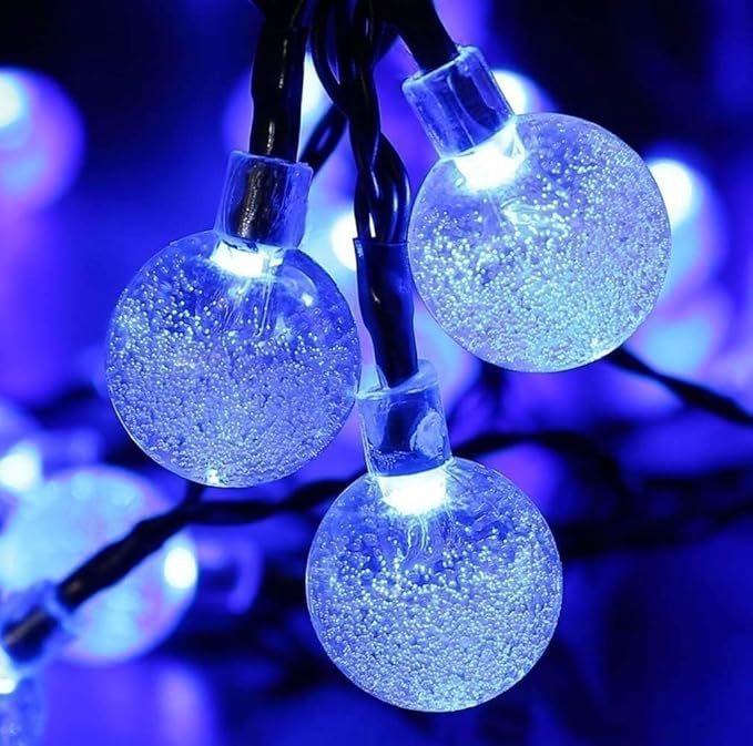 Toodour Solar String Lights Outdoor, 56ft 100 LED Globe String Light - Image 2