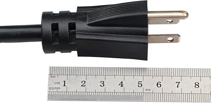 10Feet Outdoor Extension Cord, 105℃ Temperature Resistant 15Amp Big Plug - Image 3