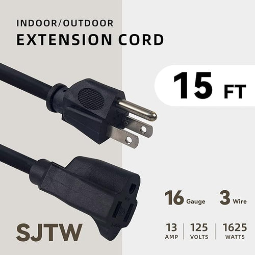 15ft Outdoor Extension Cord - Image 2