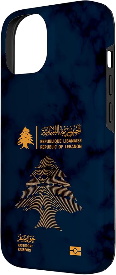 Lebanon, Lebanon Passport, Lebanon Flag, Lebanon map. Case - Image 2