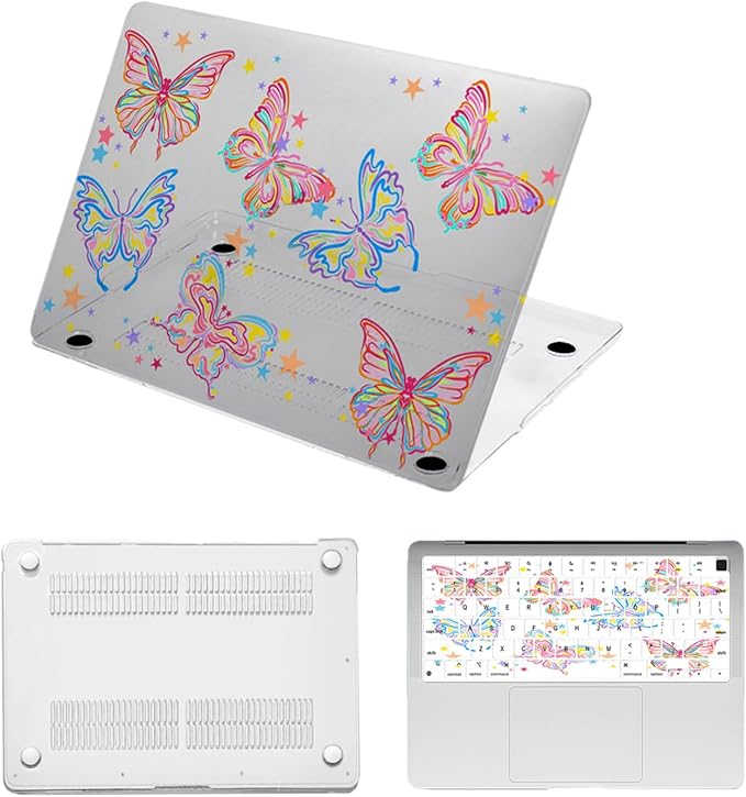 Case Cover for New MacBook Air 15 inch M4 M3 M2 2025 2024 2023 Release by Unknown