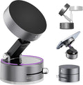 Vacuum Magnetic Phone Holder, Foldable Magnetic Suction Phone Mount, 360° by Unknown