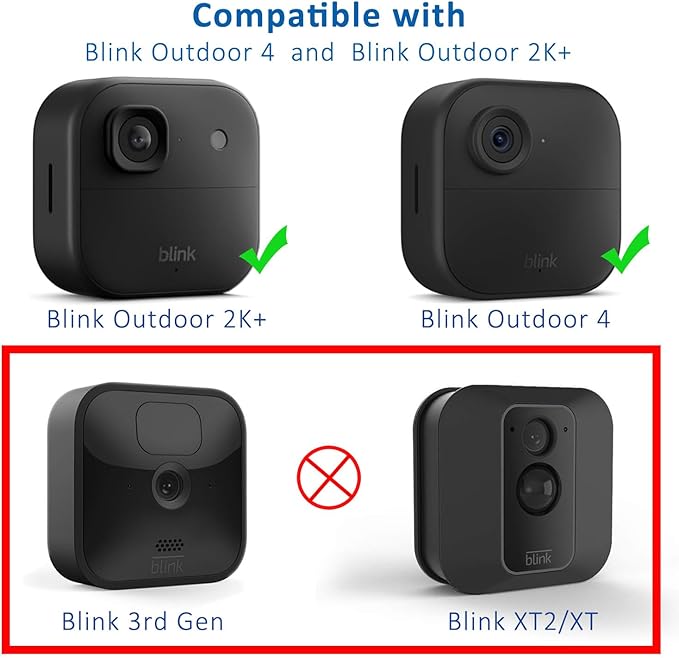 GoHonor All New Blink Outdoor 4th Gen Camera Mounting Brackets, 3 Pack - Image 2