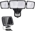 GLORIOUS-LITE Solar Security Lights 2400mAh LED Motion Sensor Light Outdoor by GLORIOUS-LITE