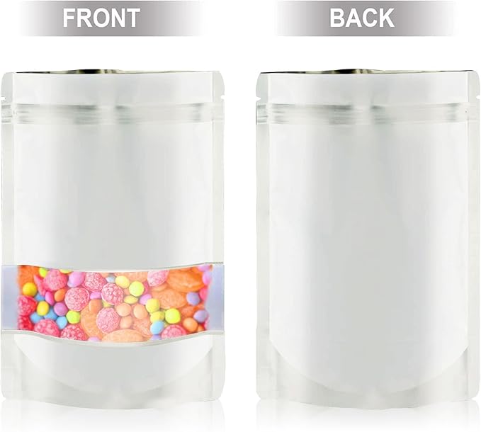 5.5"x7.8" 120pcs Mylar Bags for Food Storage, Smell Proof Bag - Image 4