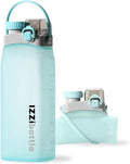 IZZI bottle Collapsible Lightweight Silicone Water Bottle | BPA Free, by Unknown
