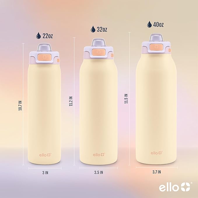 Ello Pop & Fill 22oz Stainless Steel Water Bottle - Image 6
