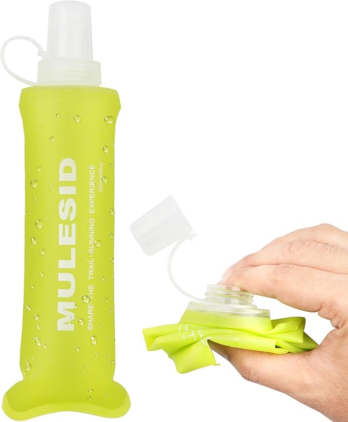 Soft Flask Running Bottles Collapsible Water Bottle Foldable - Image 2