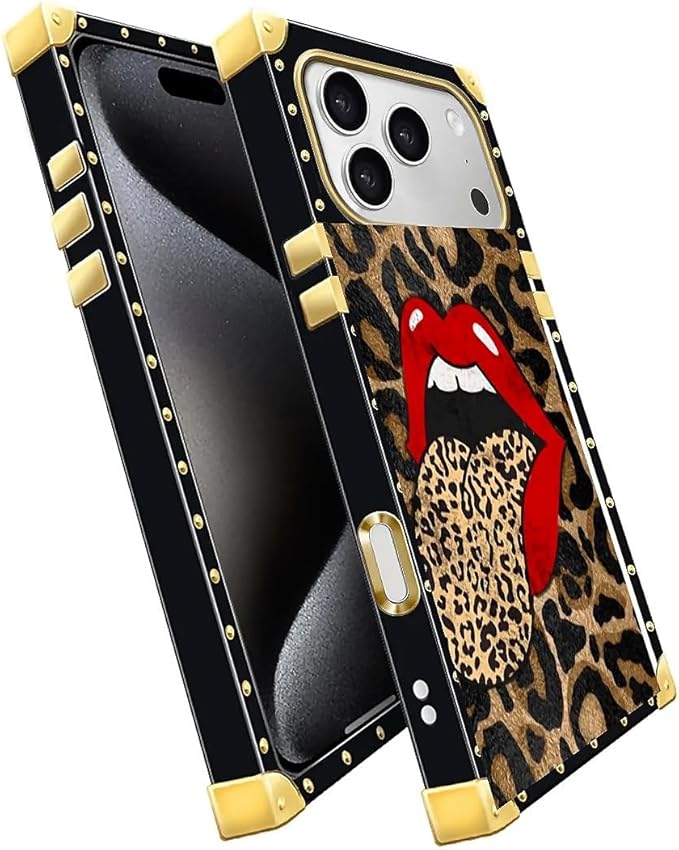 for iPhone 17 Pro Max Case Luxury Golden Decoration - Image 3