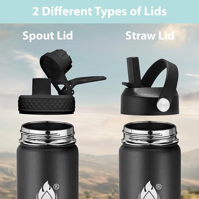 Insulated Water Bottle 24 oz - Image 4