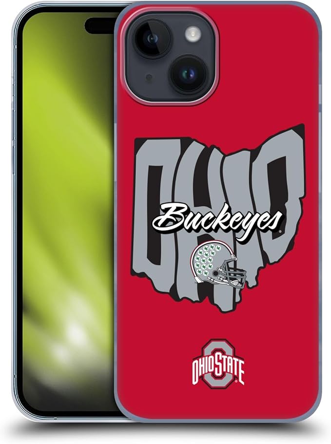 Head Case Designs Officially Licensed Ohio State University Map Football by CaseDesigns