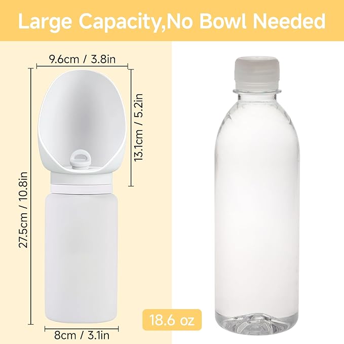 Dog Water Bottle, Leakproof Portable Water Bowl - Image 7