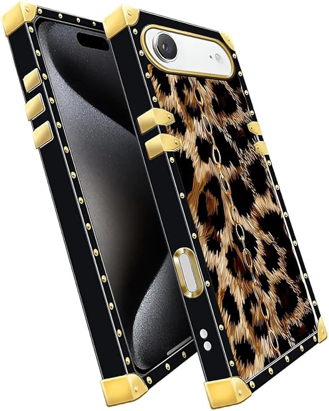 for iPhone 17 Air Case Luxury Golden Decoration - Image 3
