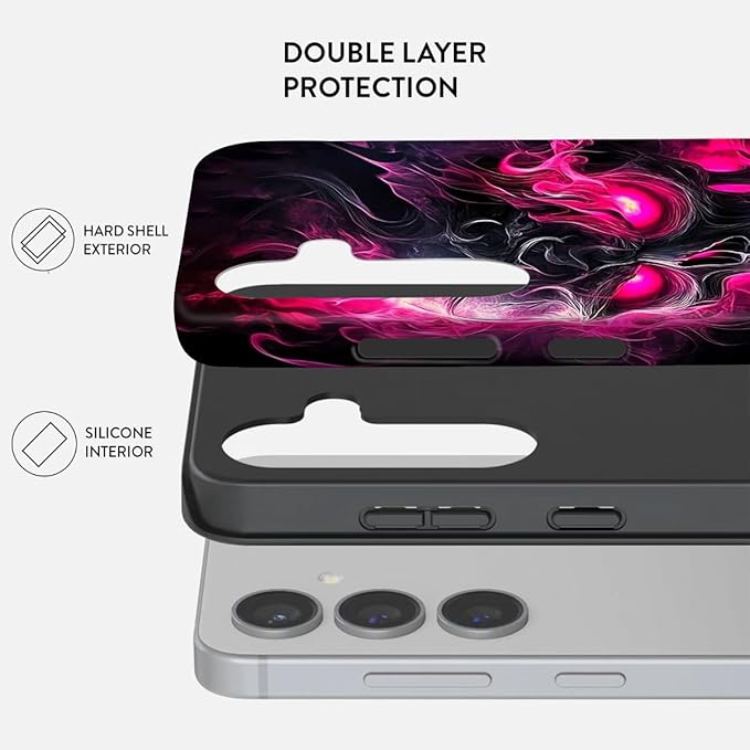 Compatible for Samsung Galaxy A17 5G Case, Dual Layer Heavy Duty 2 in 1 - Image 2