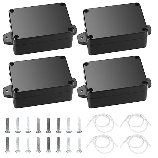 Project Box, IP65 Waterproof Electrical Boxes, ABS Plastic Dustproof Electrical by Fulushouxi