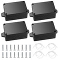 Project Box, IP65 Waterproof Electrical Boxes, ABS Plastic Dustproof Electrical by Fulushouxi
