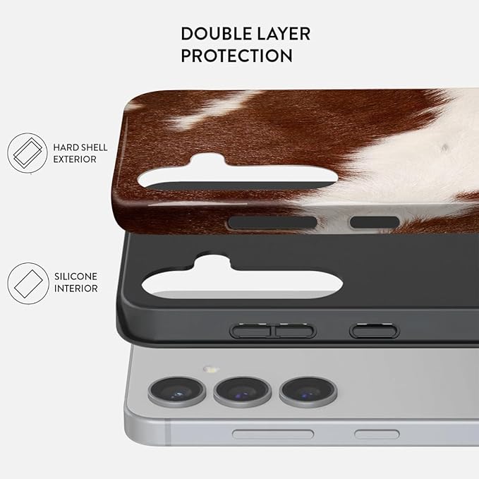 Compatible for Samsung Galaxy S25 5G Case, Dual Layer Heavy Duty 2 in 1 - Image 2