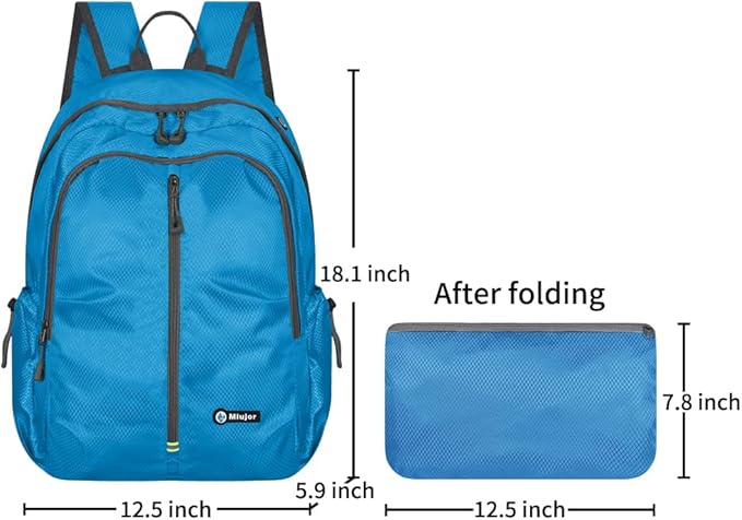 Lightweight Packable Foldable Backpack, Hiking backpack, Travel Backpack - Image 2