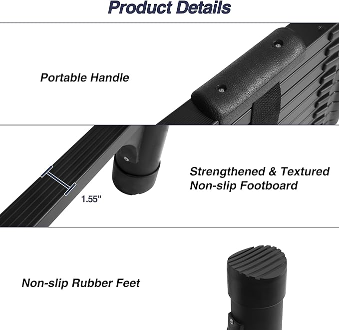 BOCOM 14.5 FT Aluminum Telescoping Ladder - Image 4
