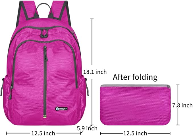 Lightweight Packable Foldable Backpack, Hiking backpack, Travel Backpack - Image 2