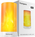 Hompavo 【Upgraded】 LED Flame Lights, 4-Mode Rechargeable Battery Operated by Hompavo