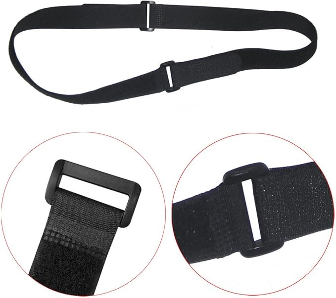 YiwerDer 1 x 12" Hook and Loop Reusable Fastening Nylon Cable Straps, Durable - Image 2