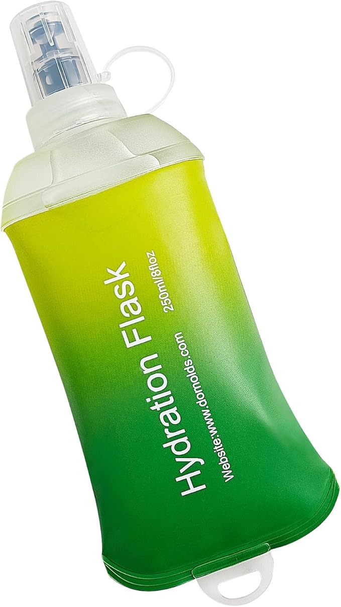 WILDREEDS 250ml Soft Flask, TPU Collapsible Soft Water Bottle by WILDREEDS