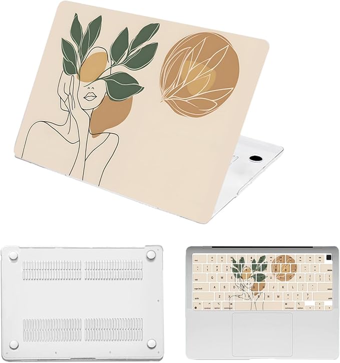 Hard Case for New MacBook Air 13 inch M2 M3 M4 2022 2024 2025 Release, 13.6" by Unknown