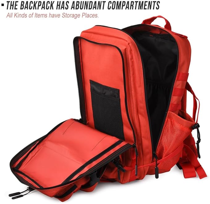 45L Tactical Backpack for Men Women, Military Assault Pack - Image 3