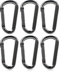 DELSWIN Heavy Duty Carabiner Clip 900lbs, 3 Inch Steel Carabiners by DELSWIN