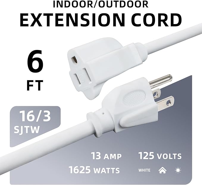 EP 6 Ft Outdoor Extension Cord - Image 2