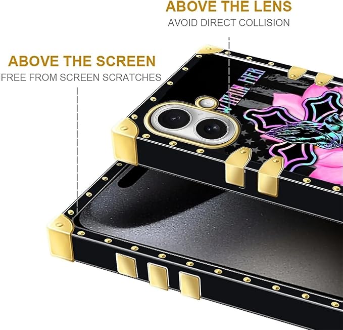 for iPhone 17 Case Luxury Golden Decoration - Image 7