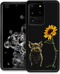 for Samsung Galaxy S20 Ultra Case, Pig Sunflower Yellow Sunshine Pattern by FKBRCL4U