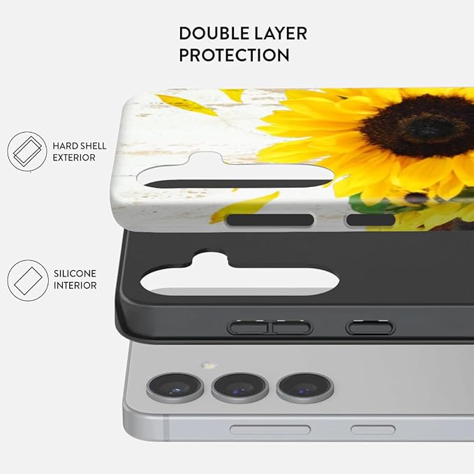 Compatible for Samsung Galaxy A36 5G Case, Dual Layer Heavy Duty 2 in 1 - Image 2